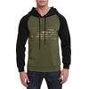 Men's Casual Hooded Drawstring Long Flag Print Sweatshirt With Pockets