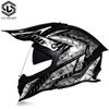 Dual Lens Adventure Motorcycle Helmet Off-Road Street Use DOT ECE Certified Men Women Full Face Riding Gear