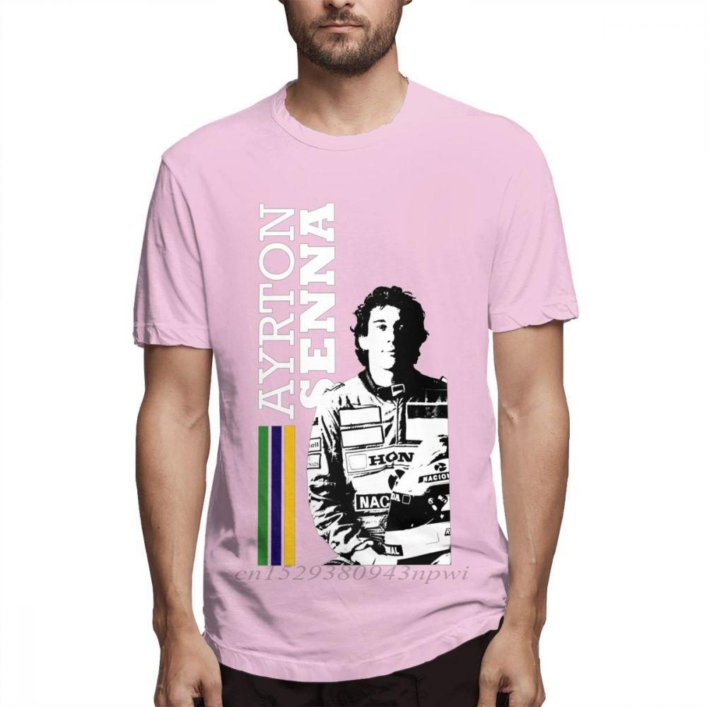Car Fans Ayrton Senna T Shirt For Unisex 2020 New Arrival Unisex Quality Short Sleeve Cotton Xs3xl Tshirt Slim Fit Streetwear