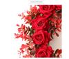 Valentine's Day & Mother's Day Red Rose Heart Wreath for Weddings & Home Decor