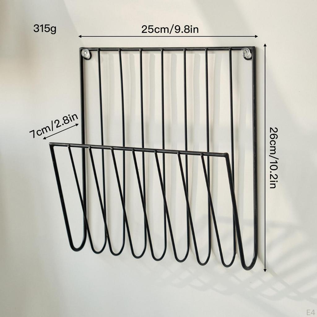 Függő Fali Fájltartó Magazintartó Iroda Otthon Többcélú Levélszervező Tároló Papírokhoz