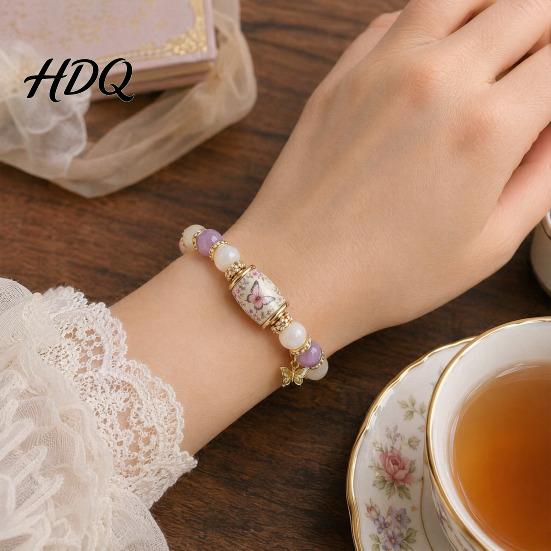 Love Beginnings Bracelet Bluebird Blessings Bracelet Inspirational Hummingbird Strength Beaded Green Casual Beads Cherry