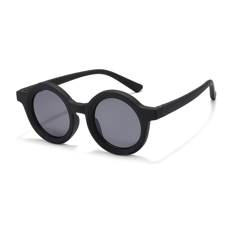 Cute Round Frame Kids Sunglasses UV400 Protection Soft Silicone Sun Glasses for Boys Girls Summer Beach Eyeglasses Eyewear