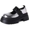 Mary Jane Shoes Women's 2025 New Popular French Temperament National Style Single Shoes with Skirts Women's Shoes Platform Small Leather Shoes