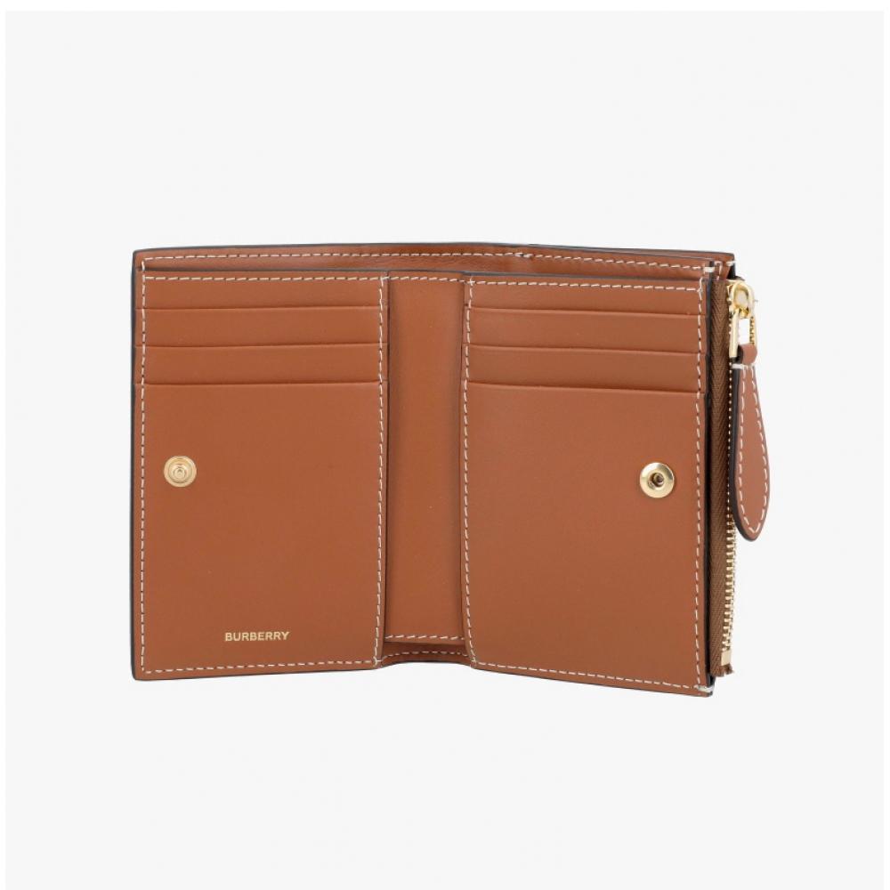 Burberry 8094455 A7026 Vintage Check Zip Bifold Wallet