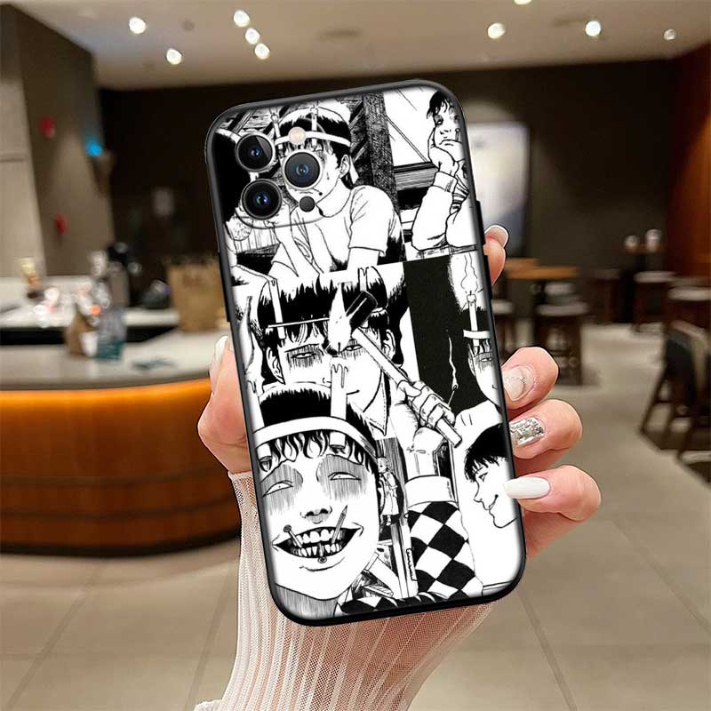 NH35 Junji Ito Tomie Shell Phone Case for Samsung Galaxy Note 10 20 S23 S24 S25 Ultra FE Plus Edge Lite A02S A35 A07 A17