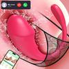Wireless Bluetooth Vibrator APP Control G Spot Massager Dildo for Women Vibrating Egg Wearable Stimulator Female Adult Sex Toys