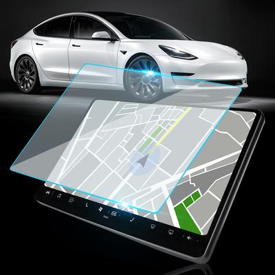 Protection d'écran en verre trempé anti-reflets Film HD mat pour Tesla Model 3/Y 2021 Anti-traces de doigts
