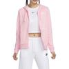 Nike Solid Color Outdoor Casual Sports Zip-Up Hoodie Women Hoodies Pink DQ5472-690
