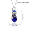 Multicolor Perfume Vial Necklace Glass Vial Perfume Bottle Necklaces Wishing Bottle Pendant  Gift