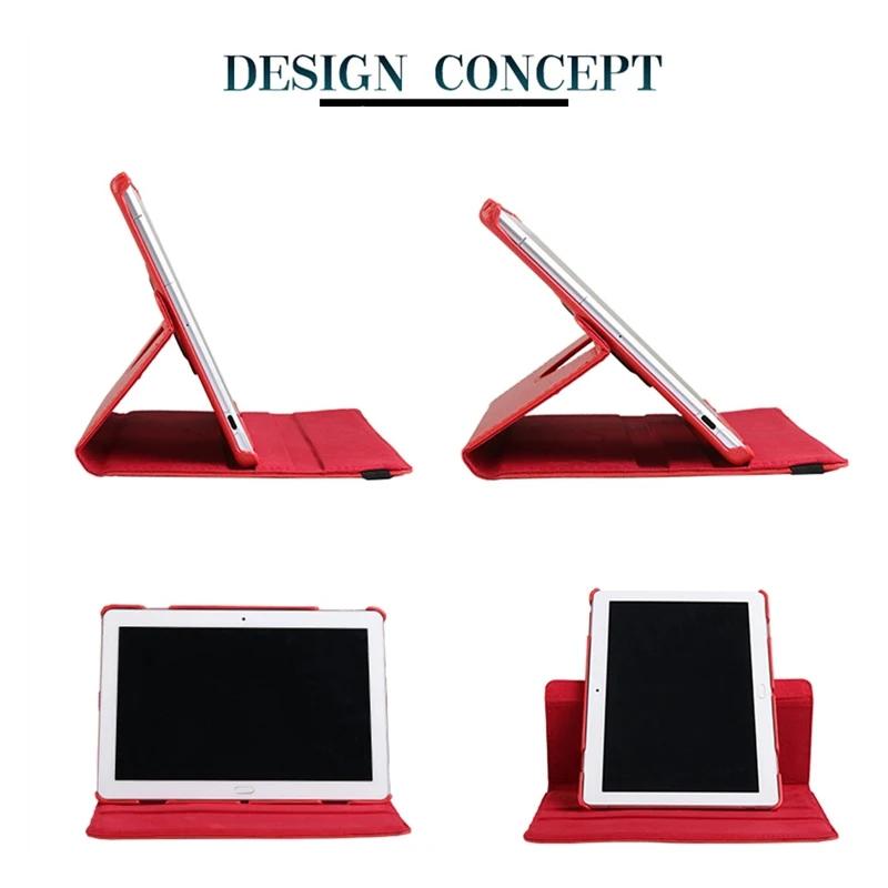 For Samsung Tab Case S7 S8 S9 S10 Plus Ultra FE A9 A8 10.5 inch A7 S6 Lite S7fe 360 Rotation Tablet Case Stand Leather Cover