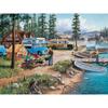 New 5d Diamond Diy Painting Sea View Diamond Embroidery Scenery Pier Cross Stitch Full Round Drill Home Decor Art Gift