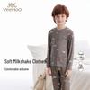 Kids' Milk Silk Long Sleeve Thermal Homewear