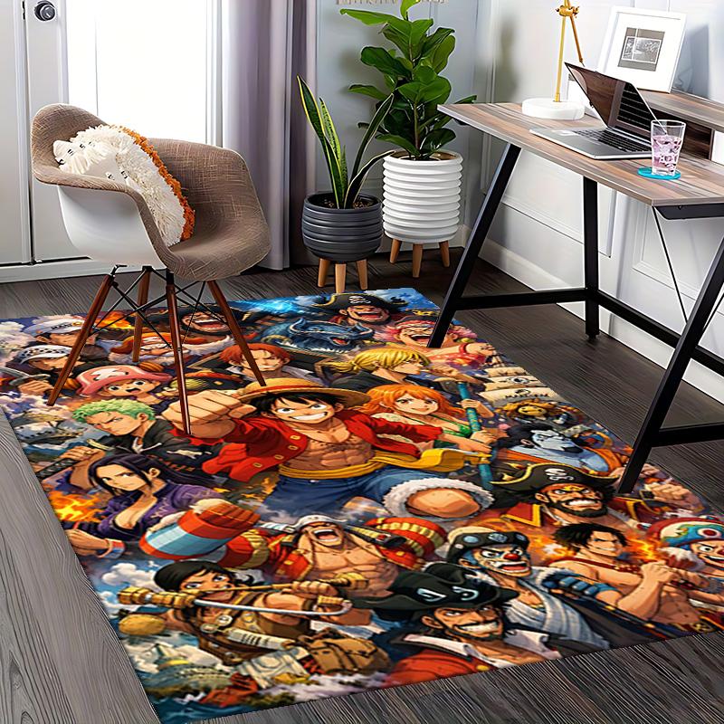 1pc Split Characters Carpet Rug for Bedroom Living Room Decor Sofa Home Game Area Rug Non-slip Floor Mat. D7270151