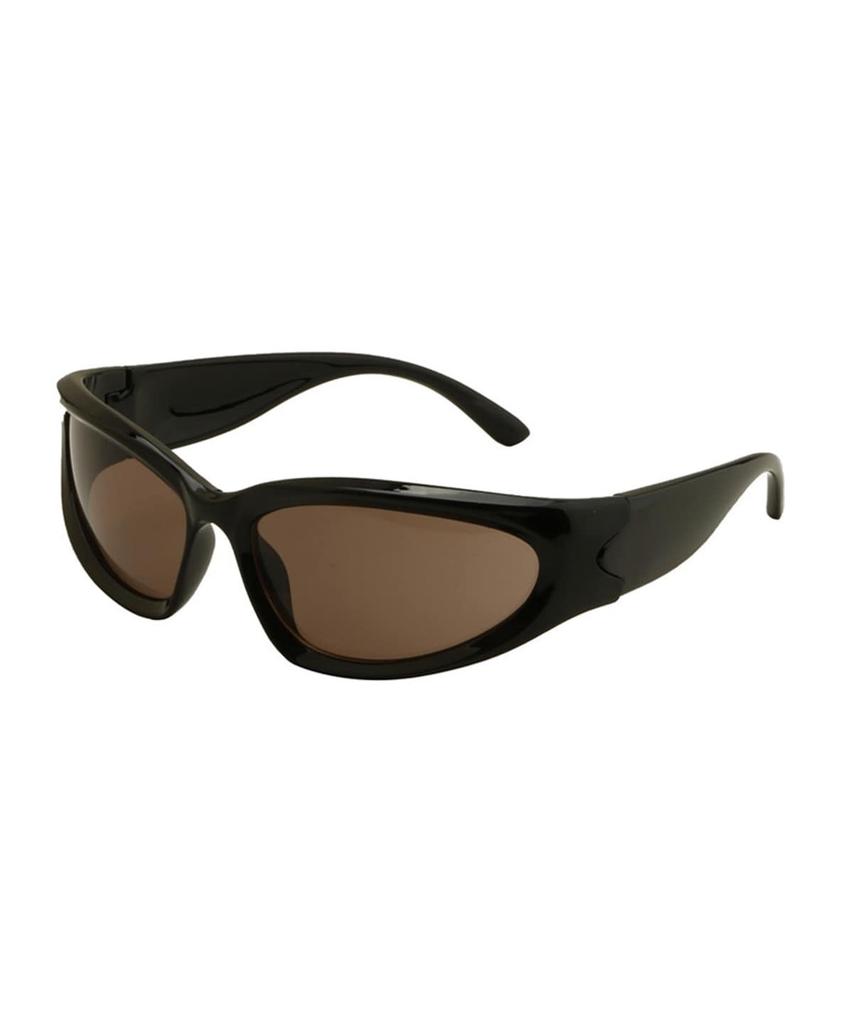 MAISON MASTER Occhiali da Sole Millennium (Protezione UV) Nero-Marrone