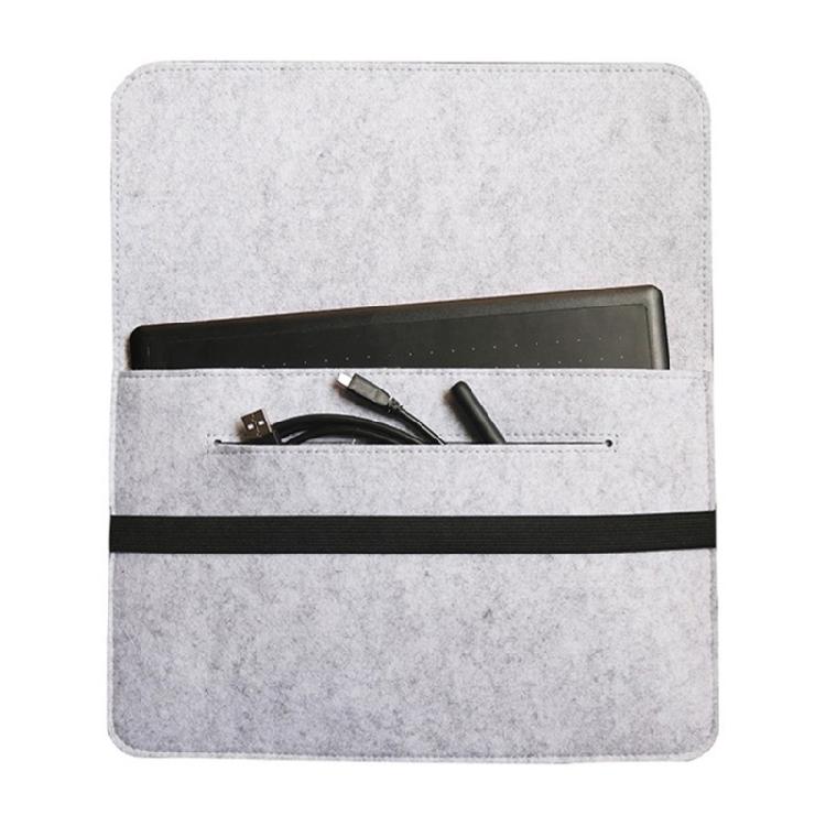 Digital Graphics Drawing Tablets Protective Case Felt Protective Bag for GM116HD Kamvas13