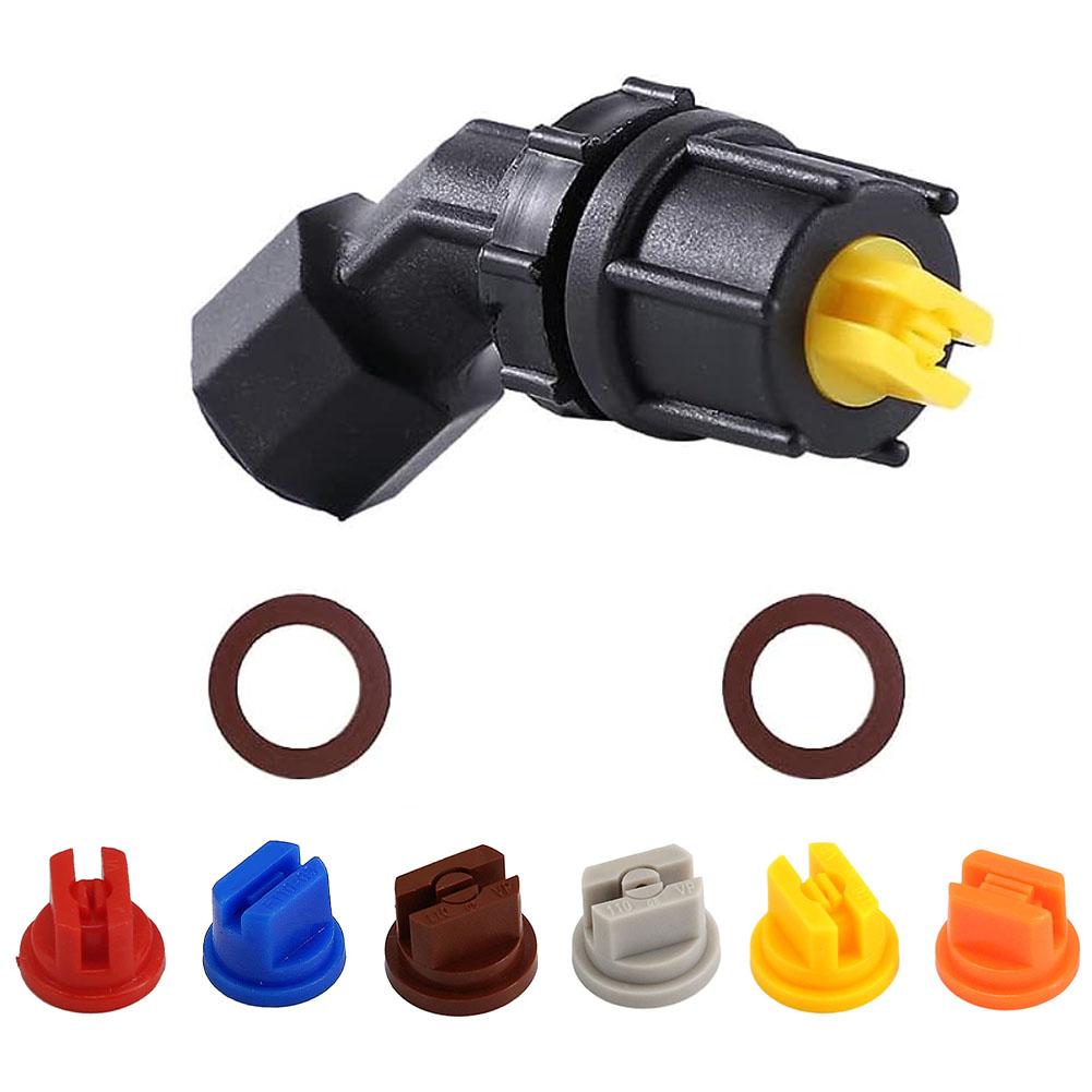 QUARKZMAN Ugello A Getto Piatto 110° Con Poro 0,4 Mm – Attacco M14x1,5 – Per Pompe A Zaino, Diserbo, Giardinaggio