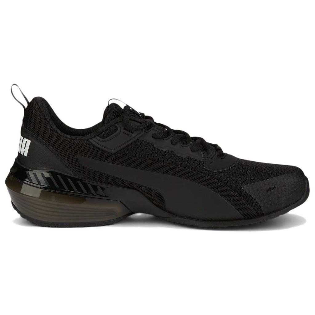 Puma X-Cell Fűzős Szövet Csúszásmentes Kopásálló Alacsony szárú Férfi futócipő Férfi sneaker Fekete 376145-01