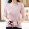NaVaVa Women Simple Daily V Neck ShorT sleeVe T shirT nT2409