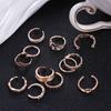 Heart Fashion Jewelry Star Korean Style Toe Ring Open Ring Vintage Foot Ring Set Women Toe Ring