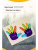 3D Wooden Puzzle: Hand, Foot, & Sole Cognitive Blocks for Early Childhood Education
