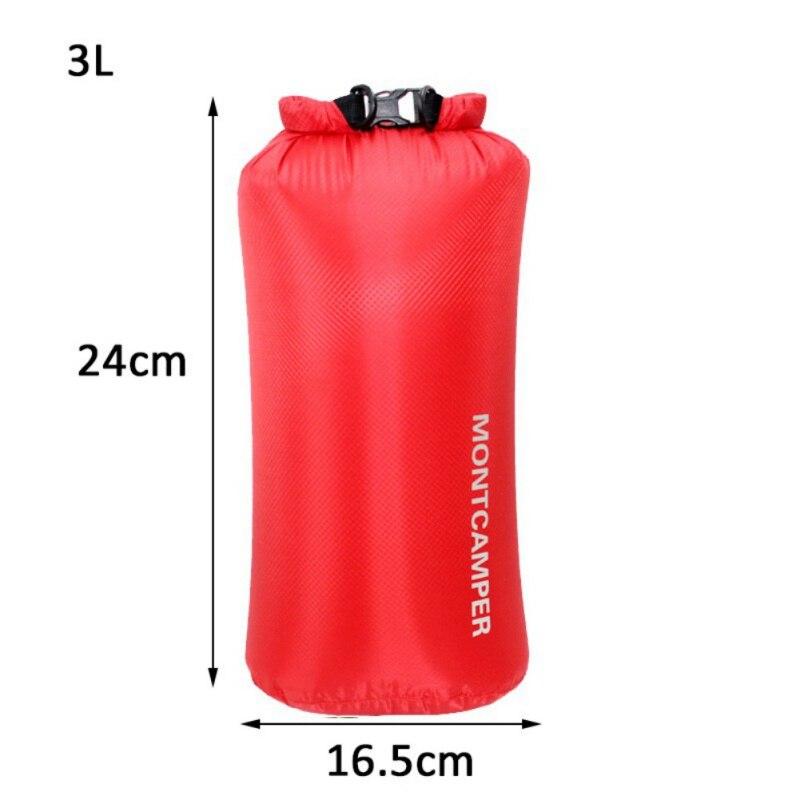 Waterproof Dry Bag 30D Nylon Diamond Grid Ultralight Drifting Swimming Debris Clothes Sleeping Storage Bags