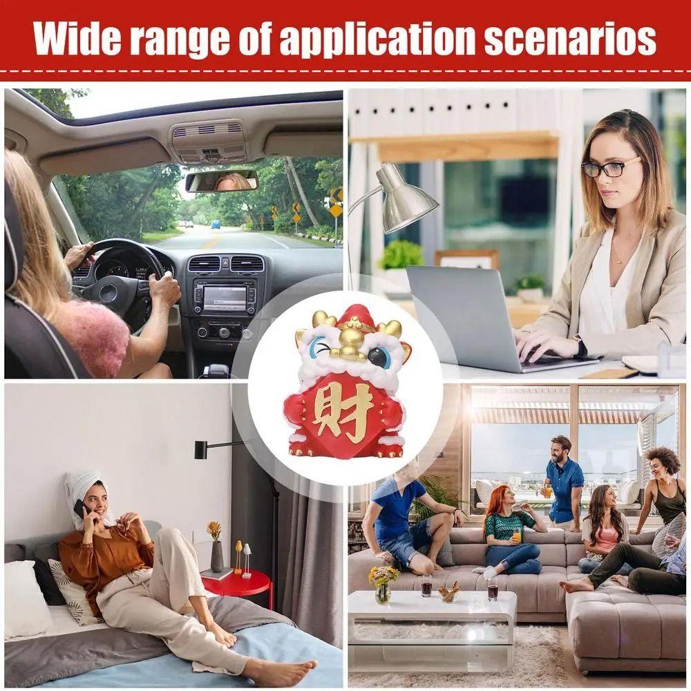 Traditional Wake Lion Ornaments Cartoon Lucky Dancing Lion Model  Tabletop Decoration