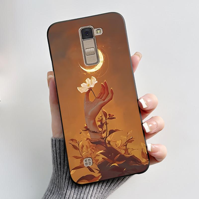Casing For LG K10 2016 Super-Thin Slim Case Shockproof Bumper Luxury Cute Cool Boys Girls Black Matte Soft Silicone Back Cover