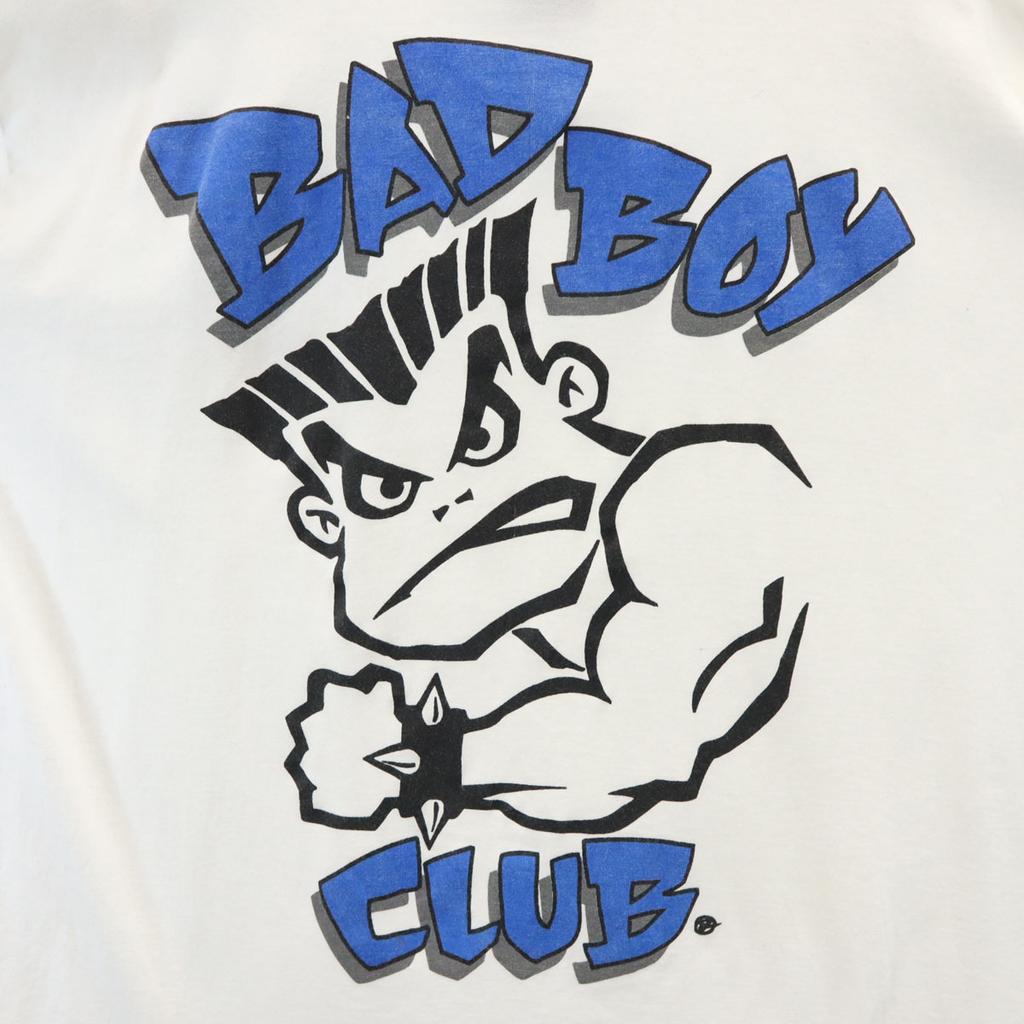 BADBOY CLUB Back print Short sleeve T-shirt M White Men's Used