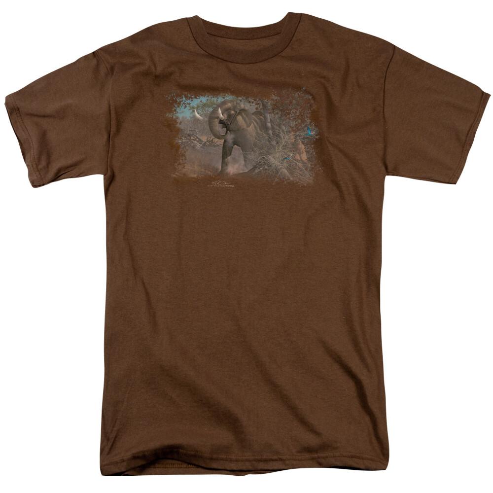 Wild Wings Rolling Thunder Elephant T-Shirt S