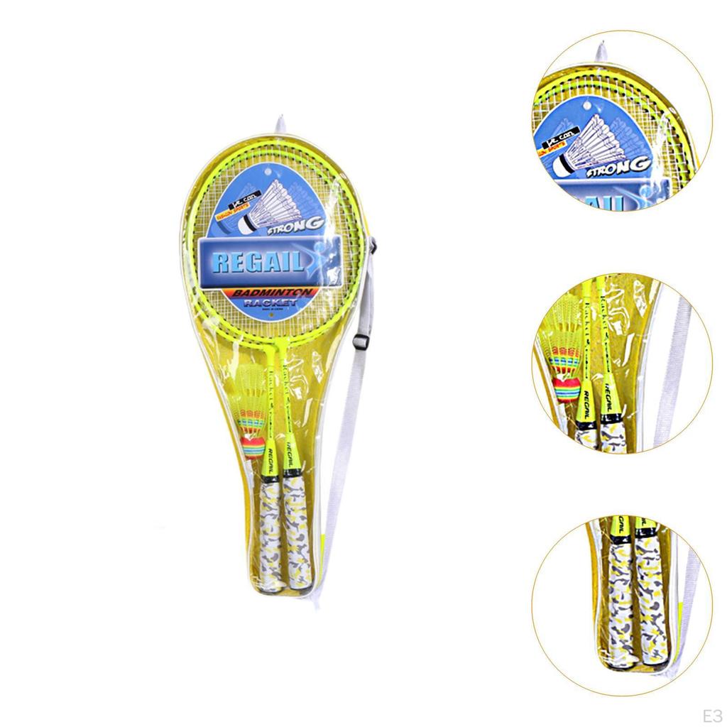 Badminton Schläger Bundle Griff Outdoor Sport Set