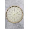 30 cm Wanduhr aus echtem Glas mit geräuschlosem Mechanismus