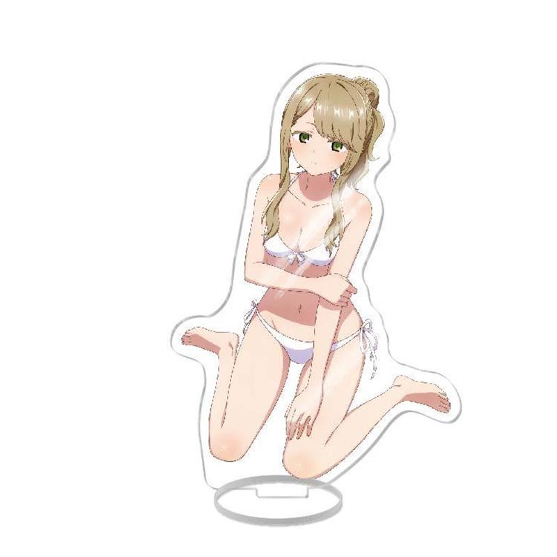 Anime The Dangers In My Heart Acrylic Stand Kyotaro Ichikawa Anna Yamada Action Figures Desk Model Plate Toys Room Decorations