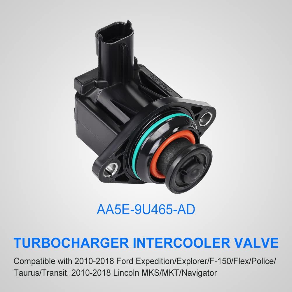 Turbo Solenoid Valve Replacement for AA5E-9U465-AD Compatible with Ford Expedition Explorer F-150 F150 Flex Transit Lincoln MKS MKT Navigator