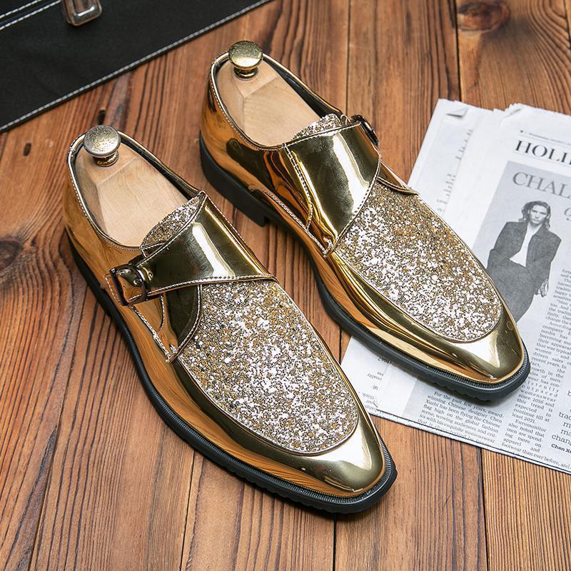 

Large-size Leather Shoes Rich Gold Shoes Large-size Men s Shoes Leather Shoes Men s Shoes 48