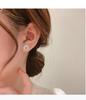 Orecchini Dazzling Heart in Argento Sterling s925 Stile Mori per Donna - Design Versatile di Alta Gamma per l'Estate 2025