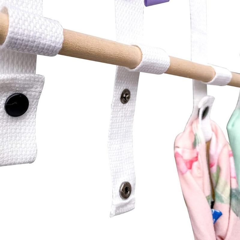 Dekorativer Prinzessinnenzimmer-Haarschmuckhalter Hält über 60 Schleifen Abnehmbares Banddesign Haarschmuck-Aufhänger