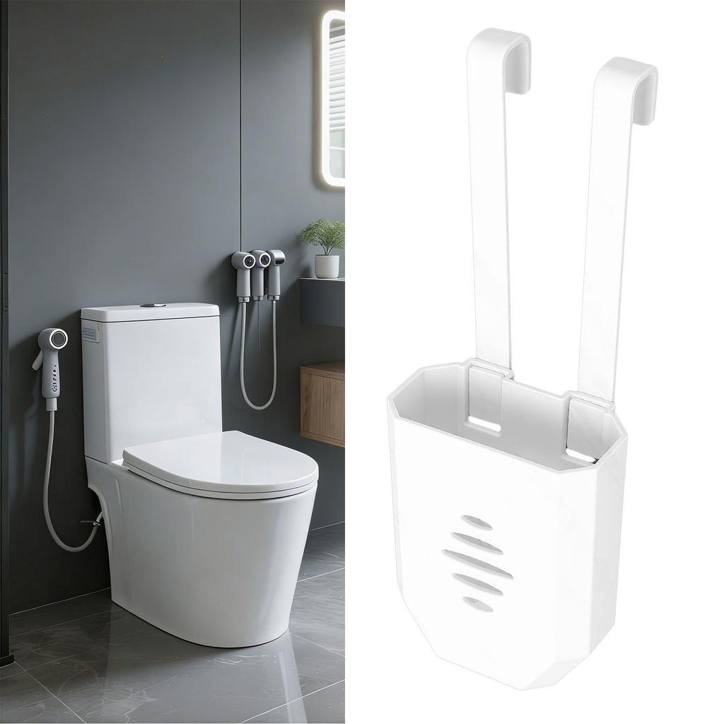 Toilet Cleaning Tablet Holder ABS Hanging Toilets Bowl Cleaner Carrier for Preventing Polluting Water