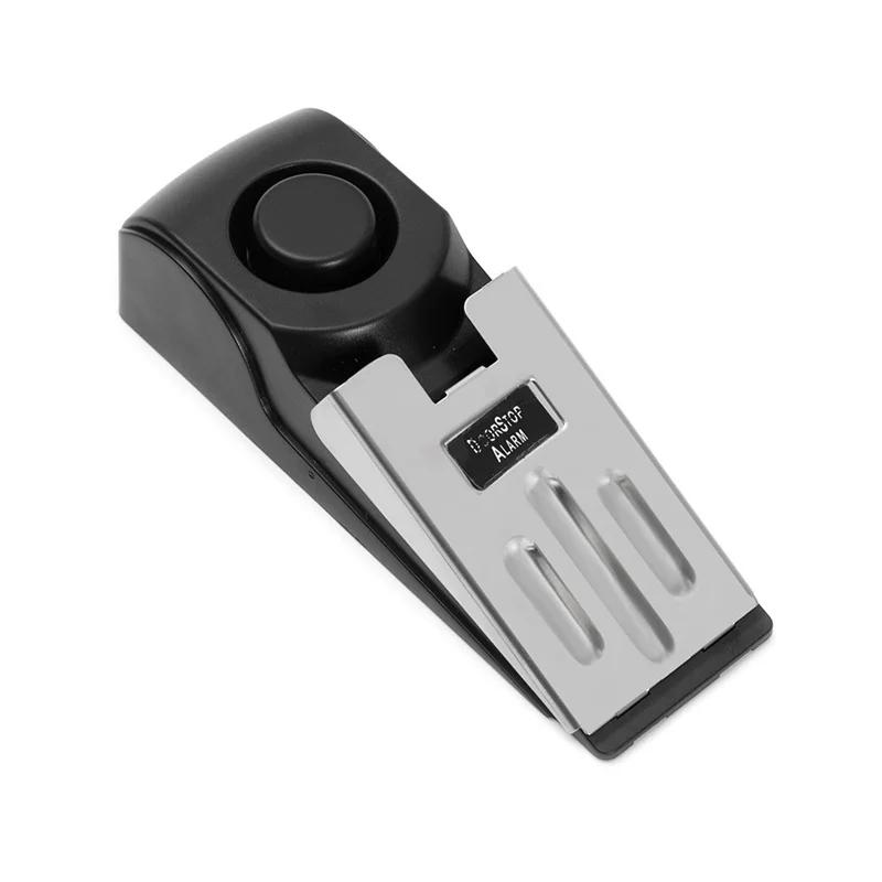 120db Wireless Door Stop Stopper Alarm Block Blocking System Door Blocking Device Home Travel Mini Anti-theft Wedge Shaped