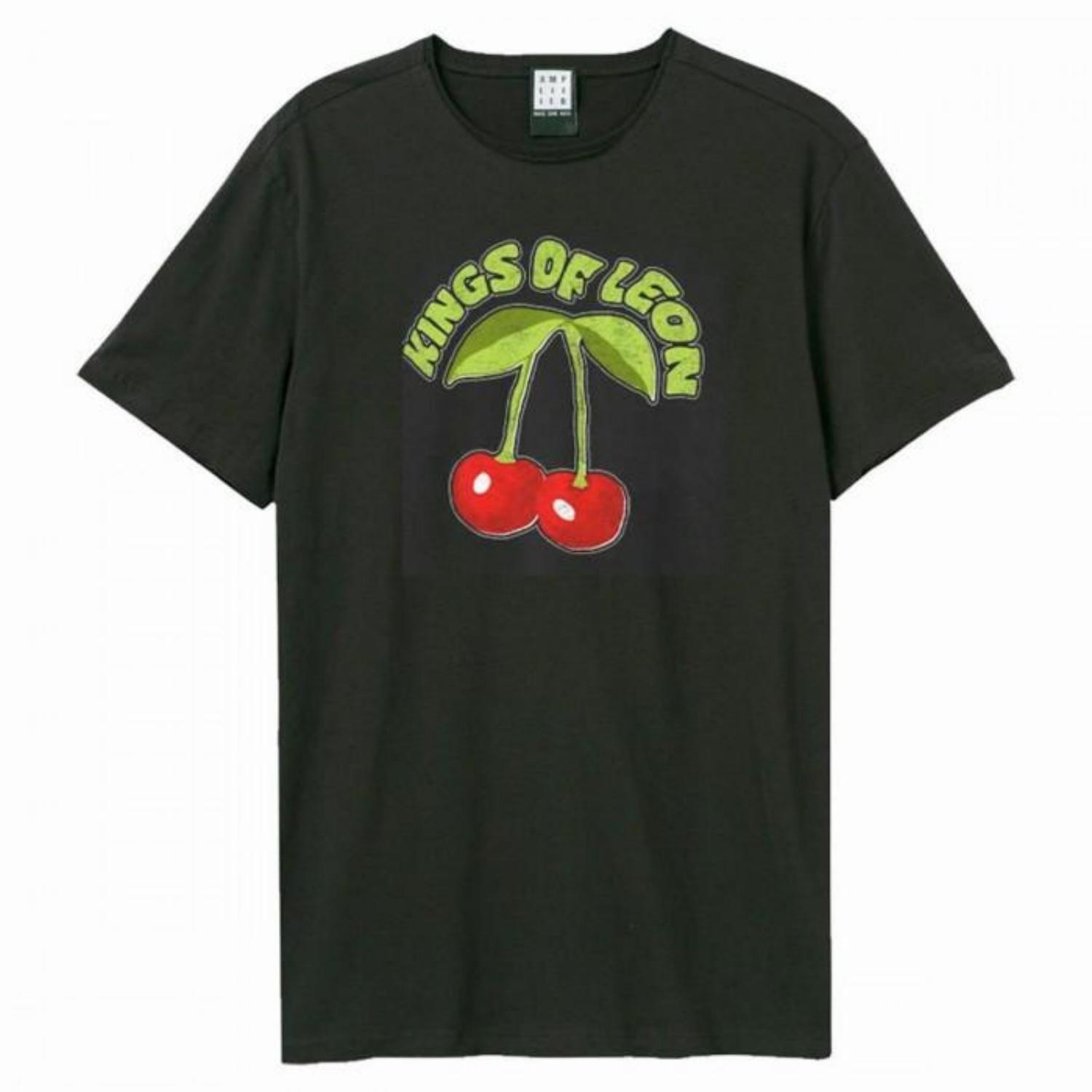 Amplified Unisex Adult Cherry Kings Of Leon T-Shirt S