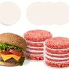 50/100 buc Hârtie de copt rotundă Cerc Pergament Cuptor pentru grătar Patty Hamburger Hârtie Tort Instrument antiaderent pentru coacere