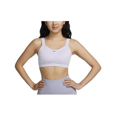Logo Print High-Intensity Support Sports Bra Women Underwear Light-Purple DD0431-536