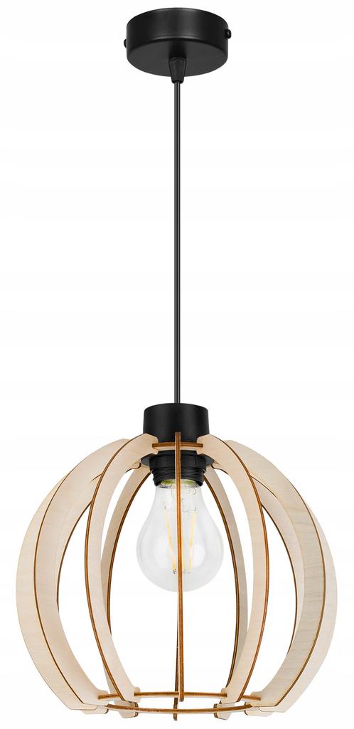 MODERN WOODEN LED CEILING HANGING LAMP