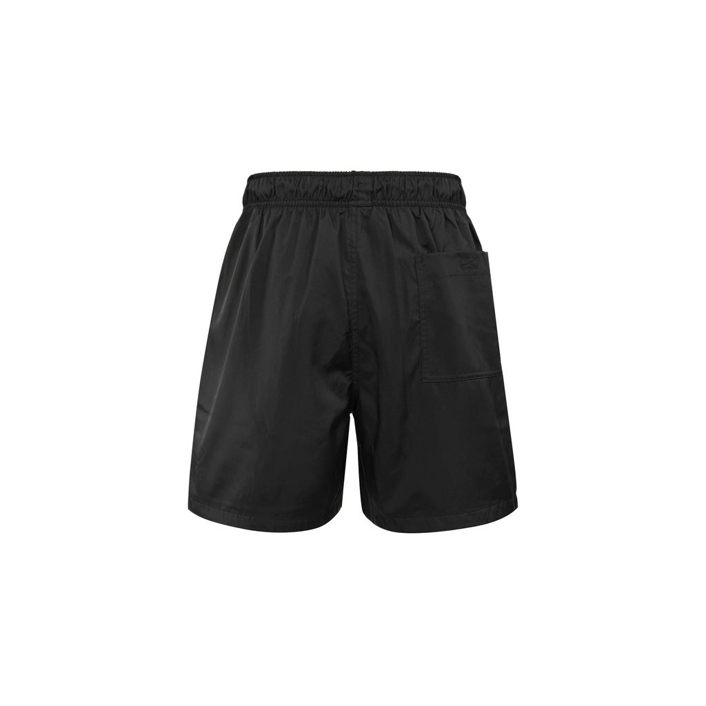 Nike Club Logo Embroidered Drawstring Woven Casual Shorts Men Bottoms Black FN3308-010