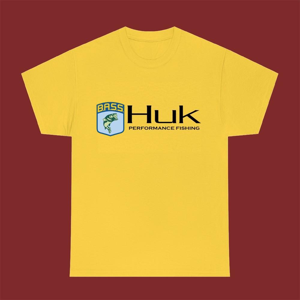 HUK BASS Fishing Men s Yellow Size S-5XL S разноцветный