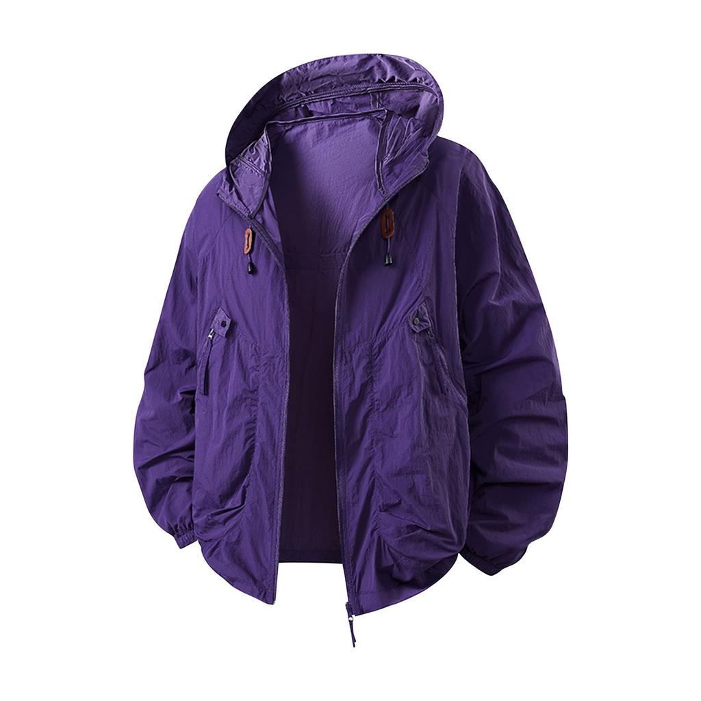 Men's And Women's Sun-protective Clothing Workwear Jackets Couple Skin Clothing Quick-drying And Breathable Tops