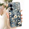 For Tecno Camon 20 Premier Phone Case CK9n Cover Fashion Simplicity bow flower Soft Silicone Shell Tecno Camon20 20Pro Funda
