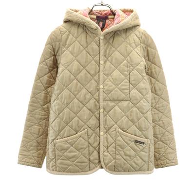 LAVENHAM Fabriqué au Royaume-Uni Veste matelassée 36 Beige Avec un rembourrage fin Femme Occasion