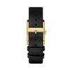 Maven Watches 26mm The Deco Series Square Watch Minimalist Fashion Watch (Noir Black 26mm)