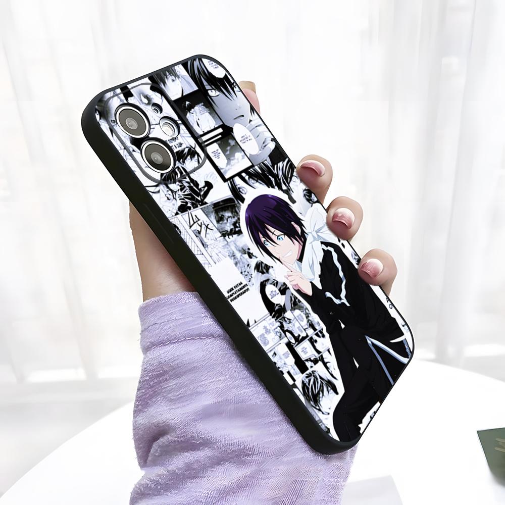 Anime N-Noragami Phone Case For IPhone 17 Pro Max 15 Pro 16 14 Plus 12 13 Mini 11 Pro Shockproof Soft Cover